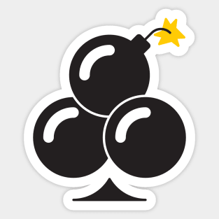 Tripple Bomb Sticker